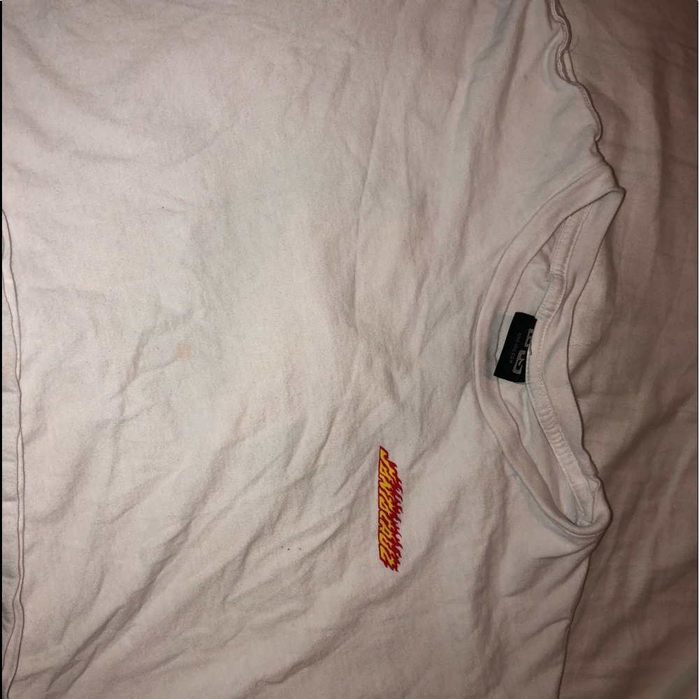 White santa cruz shirt